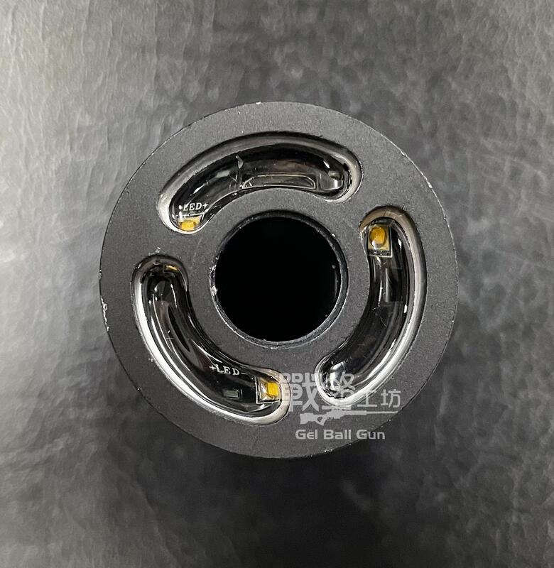 夜光消音器/噴火豬二代 (大容量鋰電池、亮度更亮、續航更久、支援35rps)、可配合上旋