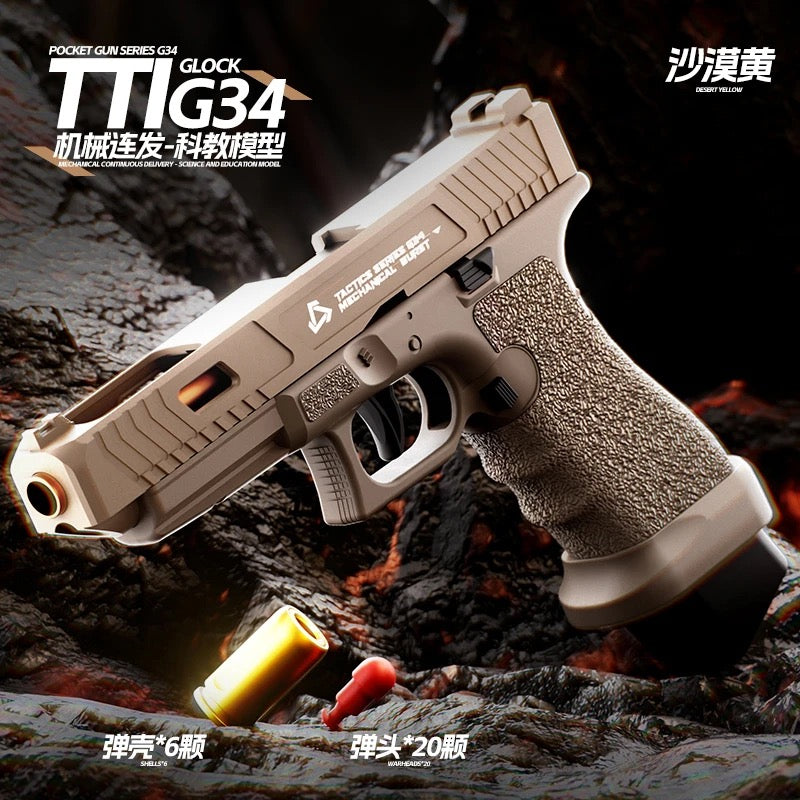 G34tti 模擬拋殼連發軟彈手槍