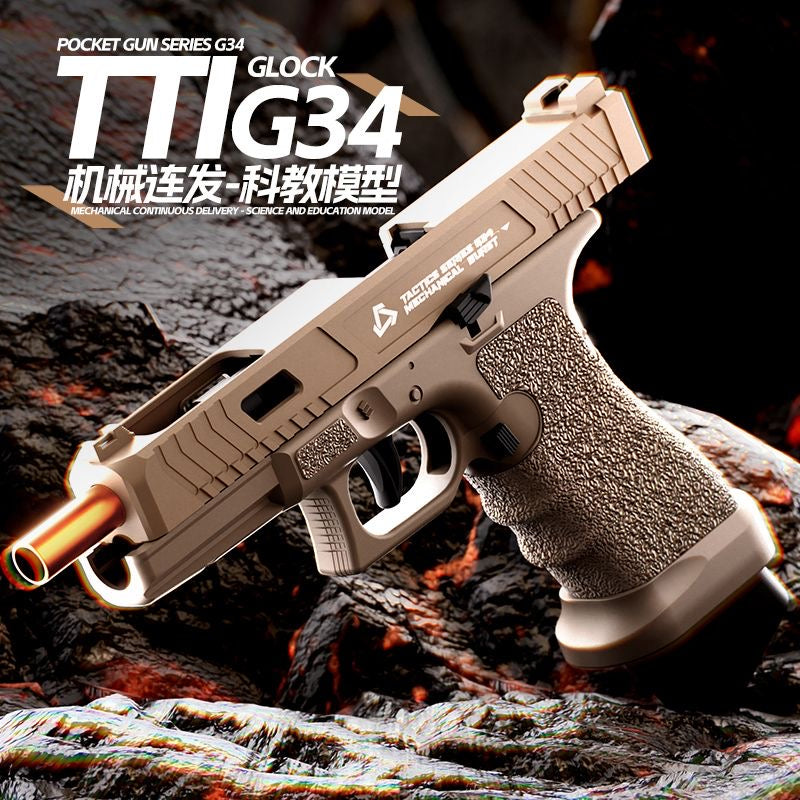 G34tti 模擬拋殼連發軟彈手槍