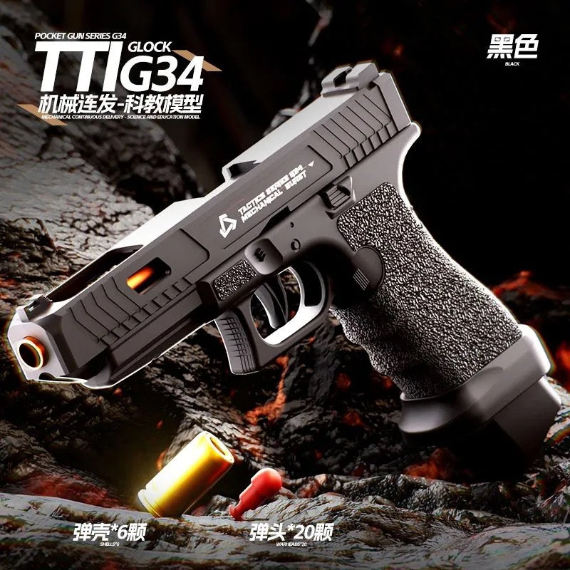 G34tti 模擬拋殼連發軟彈手槍