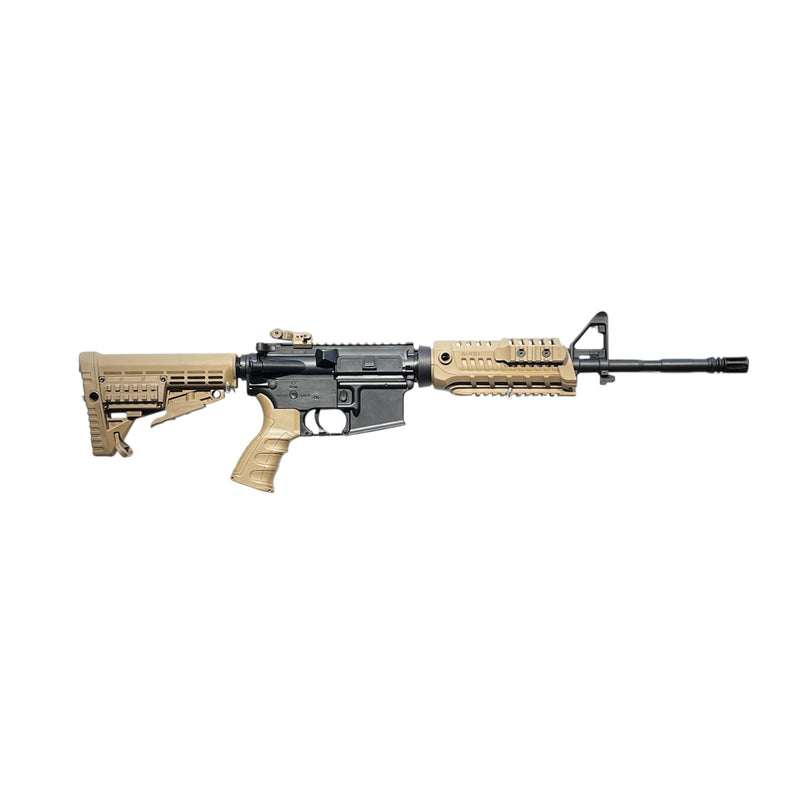 "戰略精選" M4-Carbine 內建上旋 臺製水彈槍
