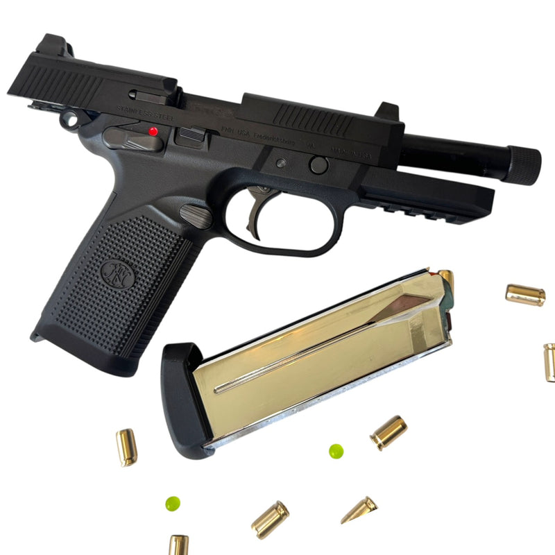 S6-M_FNX45 mos 鋼製瓦斯拋殼水彈/軟彈槍